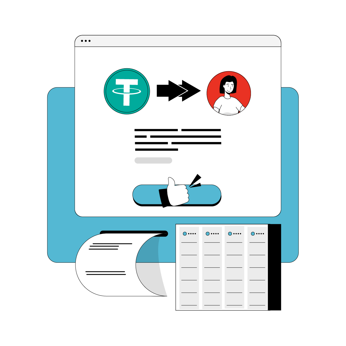 La plataforma liquida en cripto o FIAT